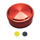 Maxbell Aluminum Alloy Spool Tension Knob Cap Sturdy Fishing Reel Modification Parts Red
