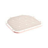 Maxbell Cat Litter Mat Wear Resistant Scratch Resistant Cat Litter Trapping Strainer Pink