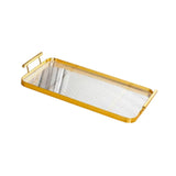 Maxbell Serving Tray Drain Cup Rack Kitchen Cup Holder for Restaurant Bar Guest Room L
