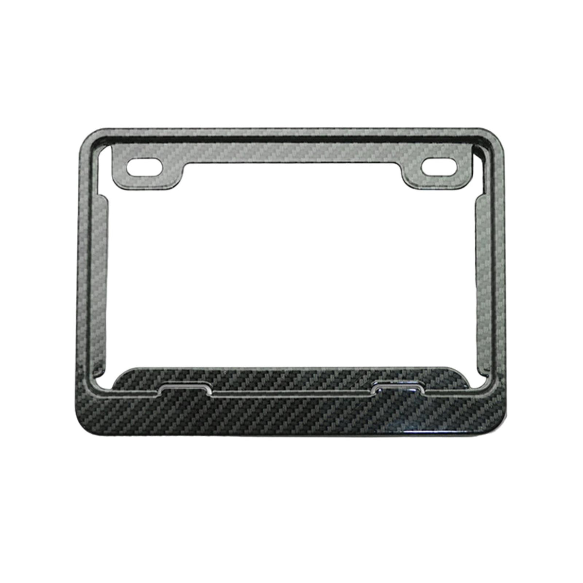 Maxbell Generic Motorbike Number Plate Bracket Replace Sturdy Number Plate Mount Carbon Pattern