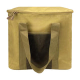 Maxbell Camping Storage Bag Utility Turbine Fan Storage Bag for Travel Outdoor Beach Khaki