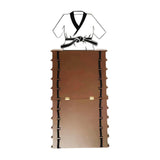 Karate Belt Display Rack Wall Mount Belt Display Hanging Holder Storage Rack