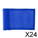 24xPuttingGreen Golf Solid Flag Golf Backyard Practicing Target Aids Blue