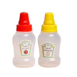 Maxbell Mini Tomato Ketchup Bottle Containers Bottle for Kitchen BBQ Outdoor honey ketchup