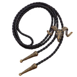 Maxbell 2xGoat Western Bolo Tie Cowboy Necktie Costume Men Women Bronze