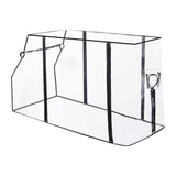 Maxbell Rain Cover for Wagon Portable with Zipper Canopy for Camping Shopping Picnic