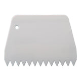 Maxbell Cake Scraper and Smoother Compact for Baking Supplies Cake Decorating Pastry Large Teeth