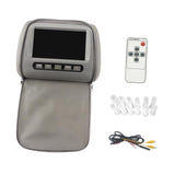 Maxbell Generic Car Headrest Monitor DC12V Display Ratio 16:9/4:3 Car Pillow Monitor Gray