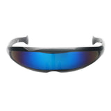 Maxbell 5x Futuristic Soldier Glasses Space Alien Robot Sunglass Cosplay Photo Props