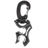 Maxbell Scuba Diving Double BCD Hose Holder with Clip Black - Aladdin Shoppers