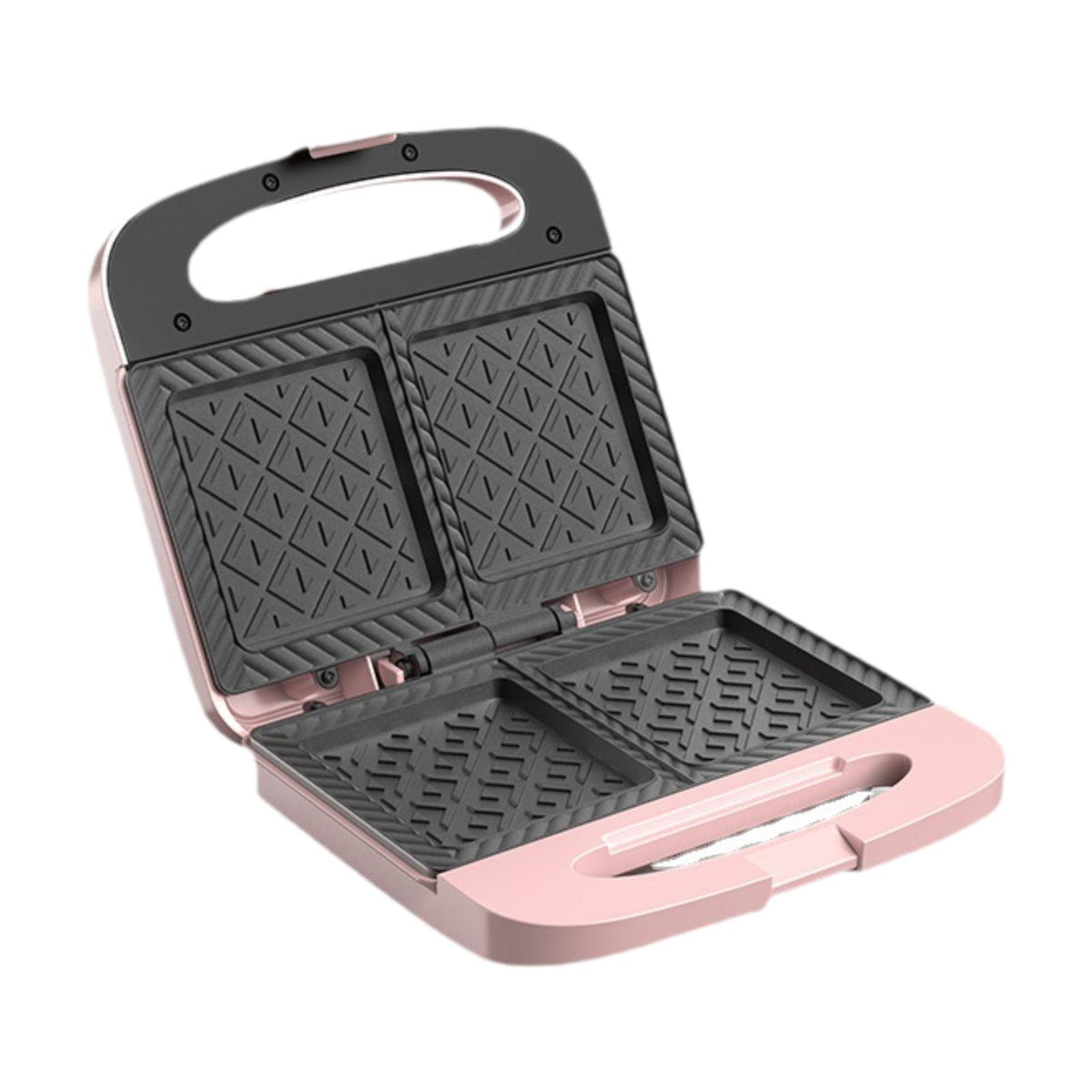 Sandwich Machine Grill Sandwich Maker Machine for Toaster Pancake Sandwiches Pink