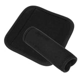 Maxbell 2x Pull up Bar Grips 3mm Thick Grip Wraps for Exercise Equipment Fitness Gym Black