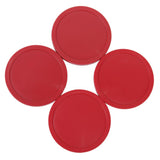 Maxbell Maxbell 4pcs Air Hockey Table Arcade Game Pucks 82mm Red