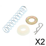 Maxbell 2xAuto Trans Shifter Cross Shaft Linkage Bushing Spring Kit Fit for