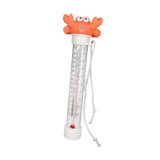 Maxbell Pool Thermometer Temperature Measurement System for Fish Ponds Bath Pond SPA Orange