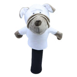 Maxbell Fairway Wood Golf Club Headcover Plush Dog Soft Funny Protection Sleeve Gift