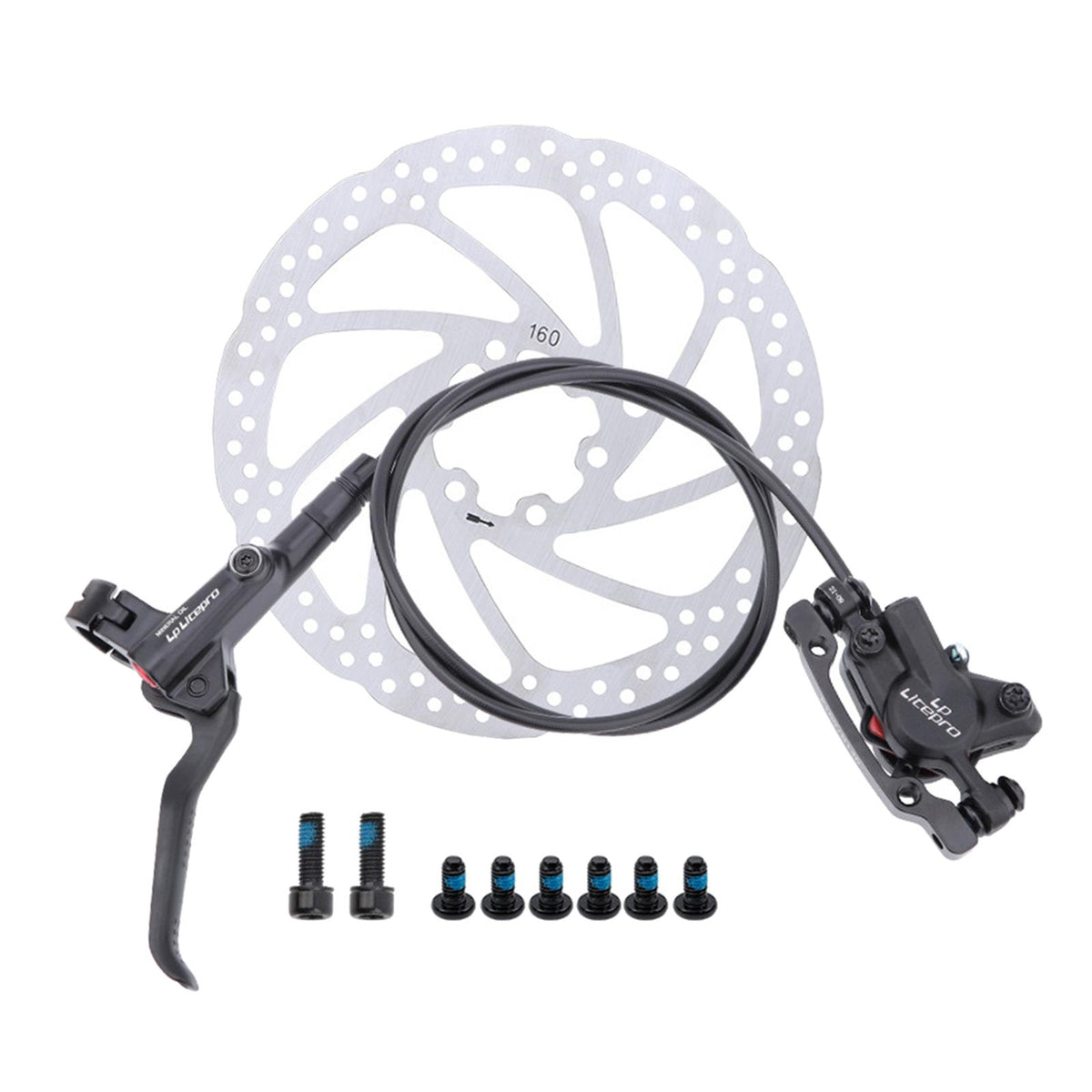 Maxbell Maxbell Hydraulic Disc Brake Set Mountain Perfect Option for LP Litepro Folding Bike Front Right and Disc