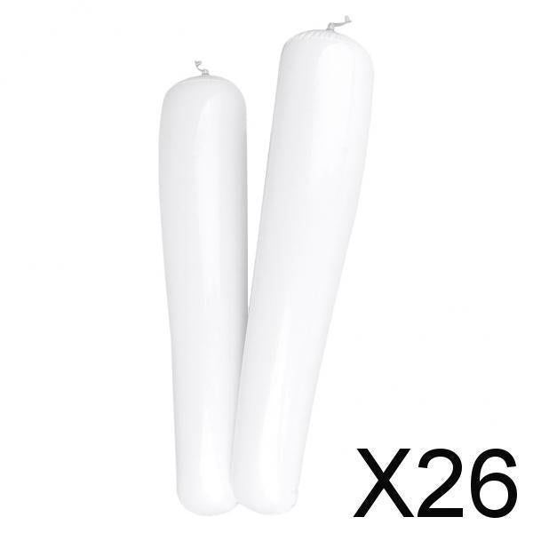 Maxbell 26x1 Pair Inflatable Shoes Stretcher Boots Insert Shaper Plastic 50cm White