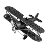 Maxbell Diecast Metal Plane Great Souvenir Aircraft Ornaments for Bedroom Home Shelf Silver