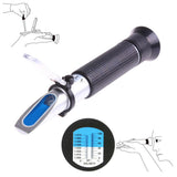 Maxbell Maxbell Imported Aluminium 0-10% Hydrometer ATC Salinity Refractometer For Aquarium Fish Tank