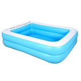 Maxbell Inflatable Pool Blow up Kids Swimming Bathing Play Pool Garden Tub  110x85cm