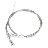 Maxbell Braided Throttle Cable Kit 36 inch Vehicle for Chevrolet LS1/LS Engines