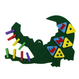 Maxbell Maxbell Kids Weave Cloth Early Learning Toy Mathematic Toy Teaching Aids Crocodile