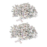 Maxbell 1400pcs Ss10/20 Glass Crystal Round Flat Back Rhinestones Gemstones Acrylic