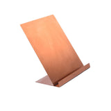 Maxbell Shirts Display Stand Stainless Steel Adults Shirt Support for Home Countertop rose gold