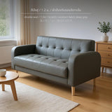 Maxbell Modern Fabric Sofa for Small Apartments, Cozy and Durable 120cm C