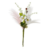 Maxbell Artificial Lily Bouquet Home Decor for Table Centerpiece Bedroom Office