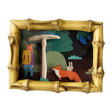 Maxbell Resin Picture Frame Wall Art Luxury Cartoon for Housewarming Wedding Collage 7inch