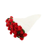 Maxbell Flower Bouquet Blanket Creative Crochet Blanket for Party Housewarming Gifts White