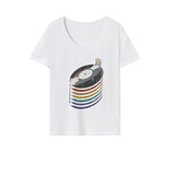 Maxbell Maxbell T Shirt for Women Summer Souvenir Soft Basic Tee for Beach Traveling Street XXL White