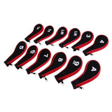Maxbell A-SW Neoprene Zipper Golf Club Head Cover Interchangeable Number Tags Red - Aladdin Shoppers