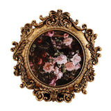 Maxbell Photo Frame Round DIY Easy to Install Photo Holder for Weddings Table Office