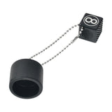 Maxbell Billiard Chalk Storage Holder Easy to Use Portable Snooker Pool Chalk Holder Round