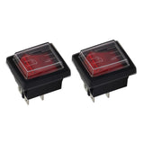 Maxbell 2x Vacuum Cleaner Water Absorber Accessories Switch Motor Waterproof Switch