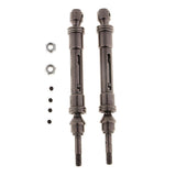 SLA017 Front Universal Drive Shafts CVD Fit RC 1:10 Traxxas Slash 4x4 Huan Qi 727 - Aladdin Shoppers