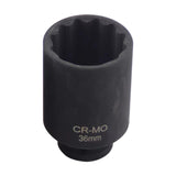 Maxbell Deep Impact Socket Axle Spindle Nut Socket for Volkswagen Audi