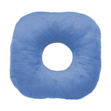 Maxbell Ear Piercing Pillow with Ear Hole for Relaxation wearing Earrings Headphones Blue