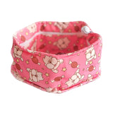 Maxbell Dog Cooling Bandana Breathable Soft Summer Collar for Fishing Indoor Camping Pink and L