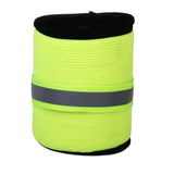 Maxbell 2Pairs Elastic Pet Dog Fluorescent Safety Leg Bands Knee Cap Reflective Strips L