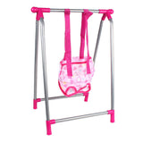 Maxbell Doll Baby Toddler Infant Swing Toddler Crib Playset Kids Simulation Toy