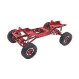 Maxbell Metal RC Chassis Frame RC Car Spare Parts for MN78 /12 Scale RC Car DIY Accs red