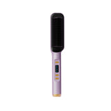 Maxbell Hair Straightener Comb 2 in 1 Heated Hair Straightener Comb for Gifts Beauty violet