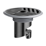 Maxbell Bathroom Floor Drain Premium Portable Replacement for Toilet Bathroom Shower Gray