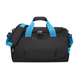 Maxbell Travel Duffle Gym Bag Oxford Cloth Sports Fitness Bag for Weekend Beach Black and Blue
