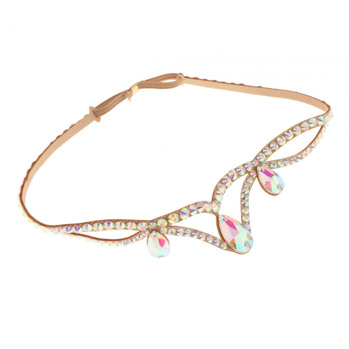 Maxbell Maxbell Rhinestone Belly Dance Headpiece Head Wear for Performance Belly Dance Party