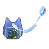 Maxbell 2 in 1 Toddlers Leash Soft Toddlers Harness Leash for Walking Outdoor Shopping blue